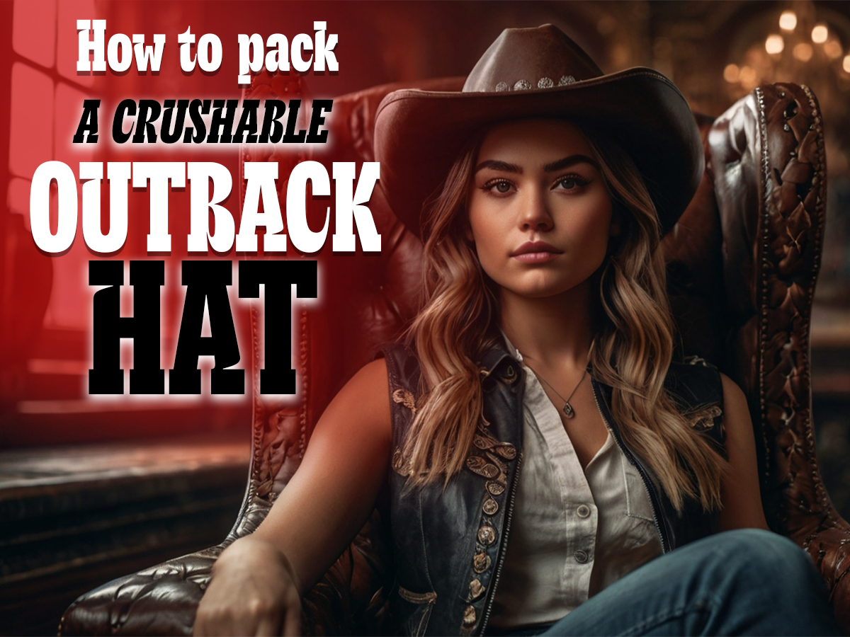 How to Pack a Crushable Outback Hat: The Ultimate Guide – FALCON SUEDE