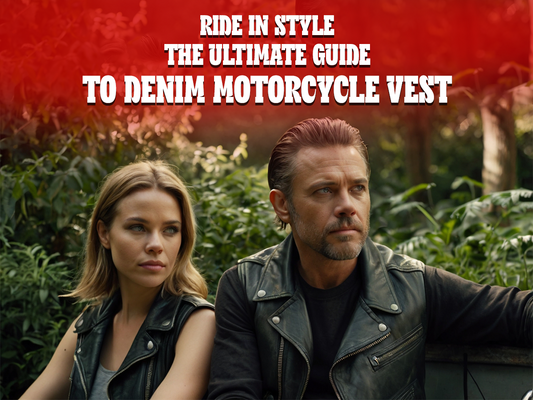 Ride in Style: The Ultimate Guide to Denim Motorcycle Vests