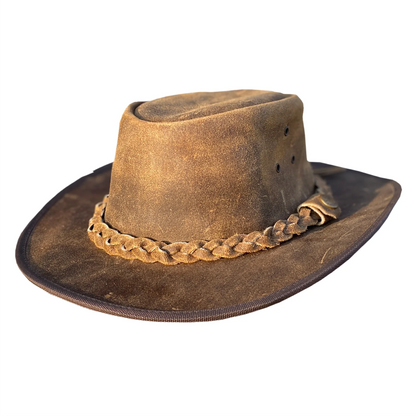 Cowgirl Hat for Kids – Wide Brim Safari Style Hat