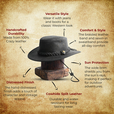 LEATHER HATS